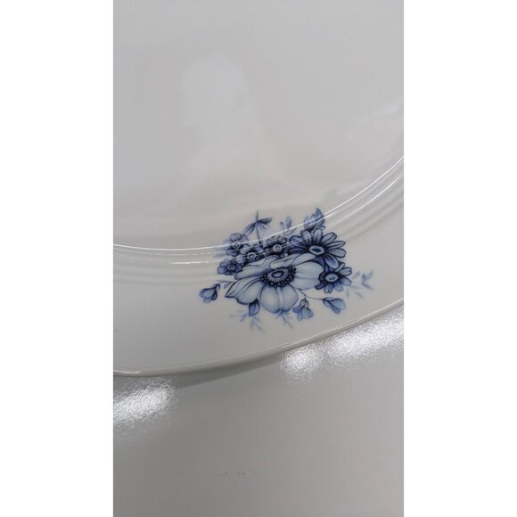 Ter Steege Delft Blauw Holland White Serving Tray Blue Floral Design - Picture 6 of 11